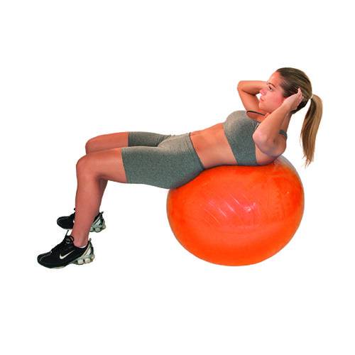 Bola de Pilates Gym Ball Pvc 45cm Laranja – Acte T9-45