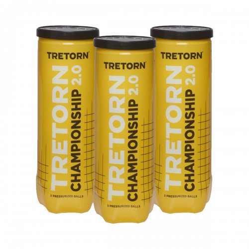 Bola de Tênis Championship Pack C/ 03 Tubos - Tretorn