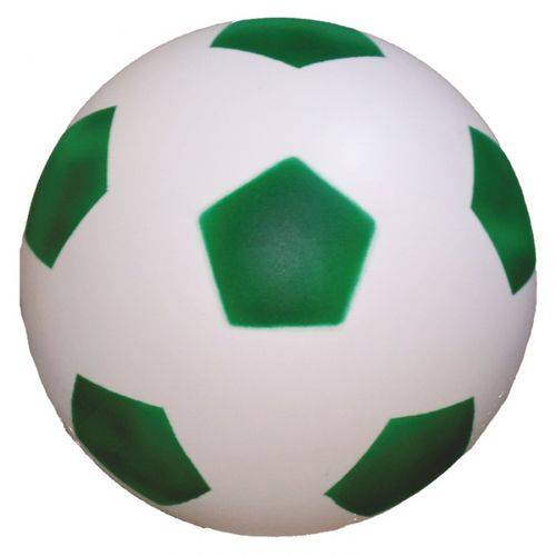 Bola de Vinil Dente Branco com Verde ( Kit com 10 Bolas ).