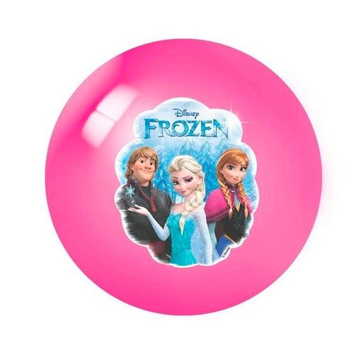 Bola de Vinil Frozen Disney Líder Brinquedos Rosa Rosa