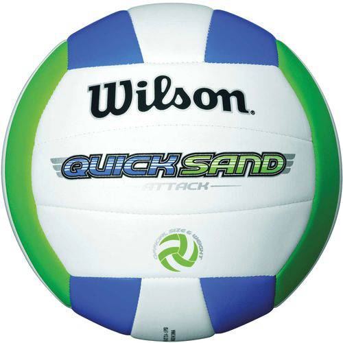 Bola de Volei Quicksand Verde Azul Wilson