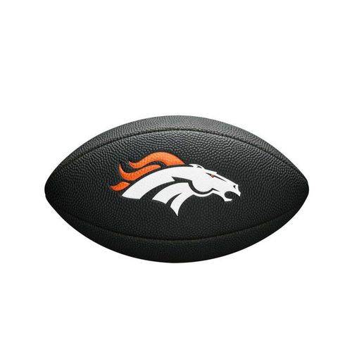 Bola Futebol Americano Denver Broncos Team Logo Black - Wilson