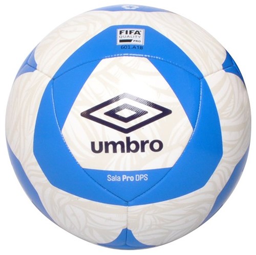 Bola Futsal Umbro Pro 1P78020 Branco/Azul Marinho