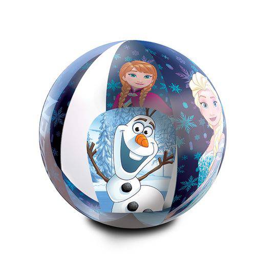 Bola Inflável 3D Frozen Disney 40 Cm - Etitoys