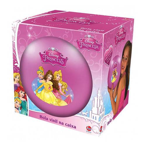 Bola na Caixa Princesas Disney - Líder Brinquedos