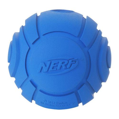 Bola Nerf Rubber Curve Ball Médio Azul