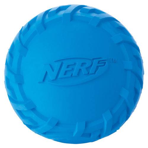 Bola Nerf Tire Squeak Ball Pequena Azul