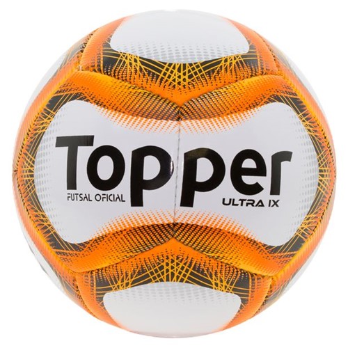Bola para Futebol Futsal Multi/Laranja Topper - 0420