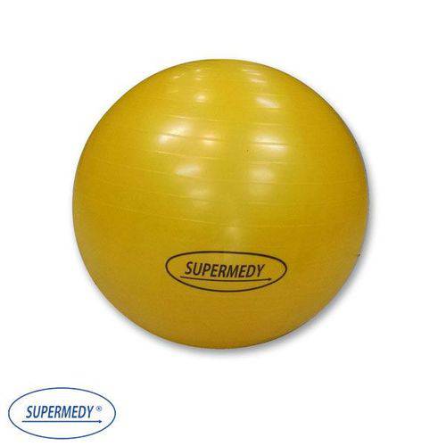 Bola para Ginástica 55cm Amarela Supermedy