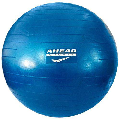 Bola para Ginástica 65cm Ahead Sports Azul