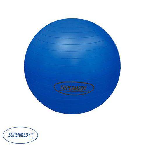 Bola para Ginástica 65cm Azul Supermedy