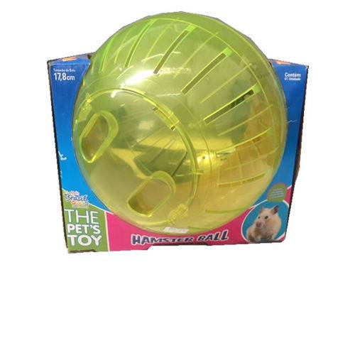 Bola para Hamster Pets Toys Brasil 17,8 Cm
