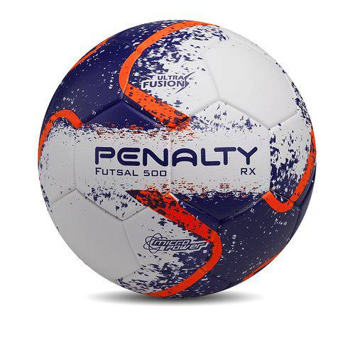 Bola Penalty Futsal Rx 500 R2 Bco/azl/vrm