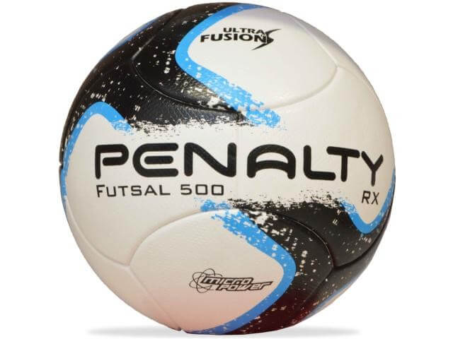 Bola Penalty Futsal Rx 500 R1 Fusion Viii Branco