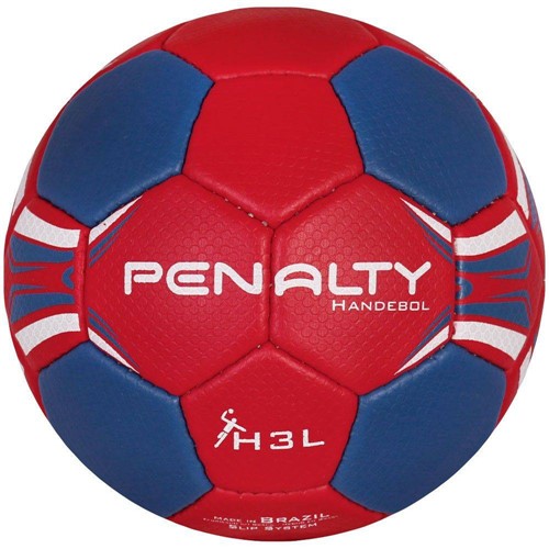 Bola Penalty Handebol H3l Masculino com Costura | Cor: Vermelho