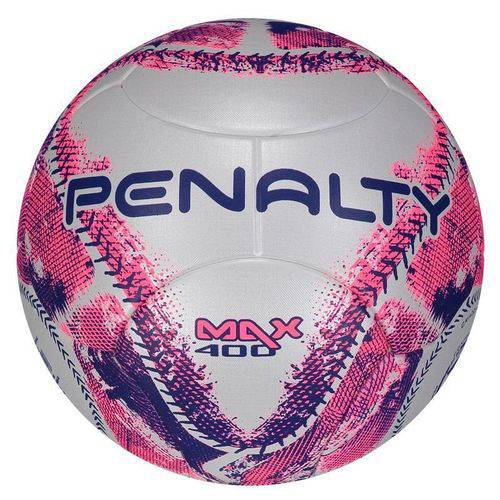 Bola Penalty Max 400 IX Futsal Rosa e Roxa