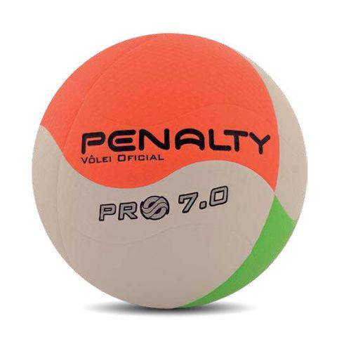 Bola Penalty Volei 7.0 Pro 9 Bco/lrj/vrd S/c
