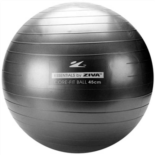 Bola Pilates Fitball 300kg Bomba Ziva - 45cm - Cinza