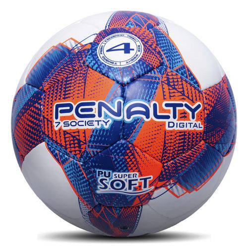 Bola Society Penalty Digital No4 Costurada