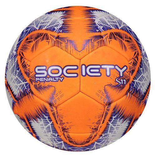 Bola Society Penalty S11 R4 Ix 5115401712 Roxo/branco/laranja