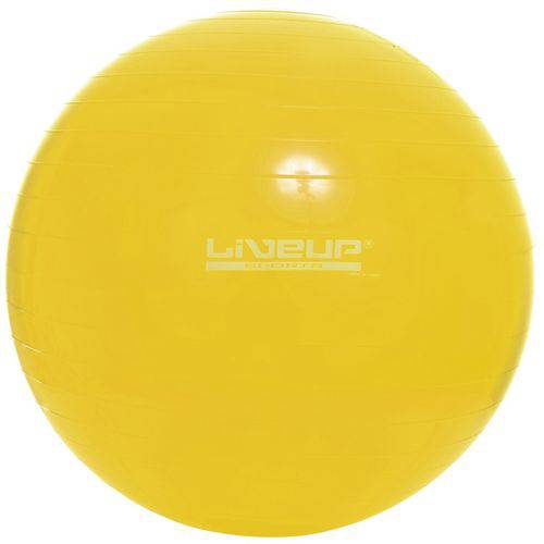 Bola Suíça para Pilates 75 Cm Liveup Ls3221 75 Amarelo
