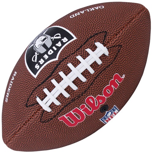 Bola Wilson Futebol Americano NFL Team Raiders WTF1540XBOA