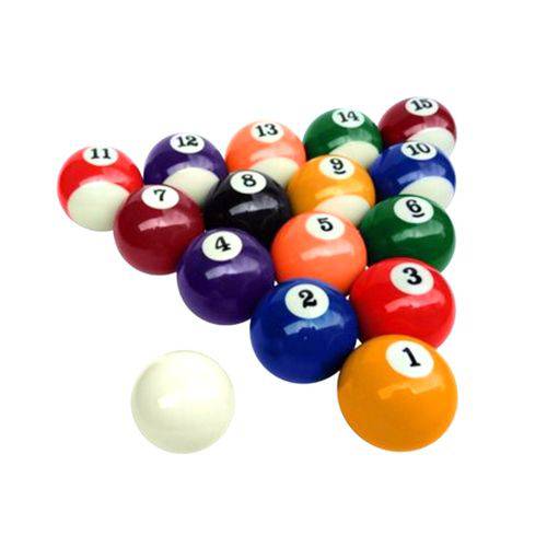 Bolas de Sinuca Bilhar Snooker Numeradas 16 Peças Western