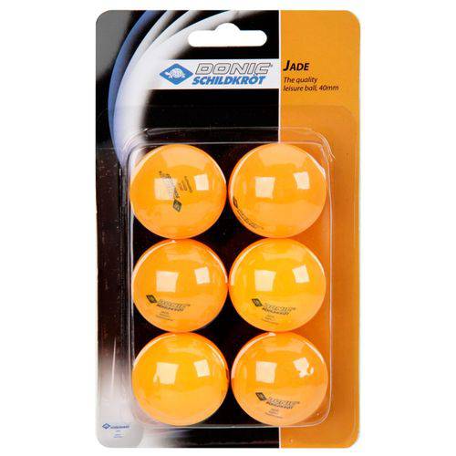 Bolas de Tênis de Mesa Donic Jade - (Embalagem com 6 Bolas Laranjas)-Laranja-R1