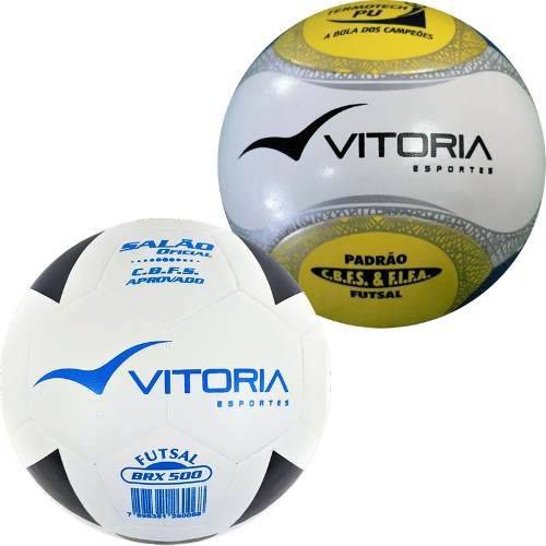 2 Bolas Futsal Oficial: 1 Termotec 500 + 1 Brx 500