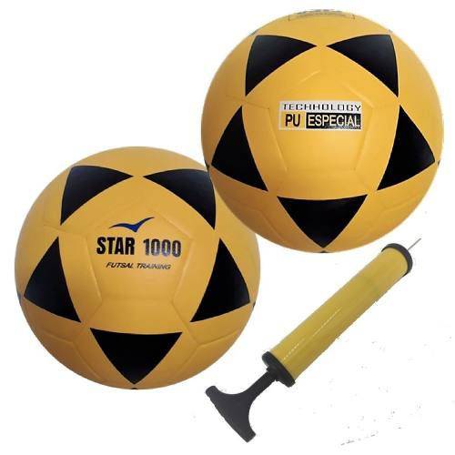 2 Bolas Futsal Vitória Oficial Star 1000 Adulto Profissional