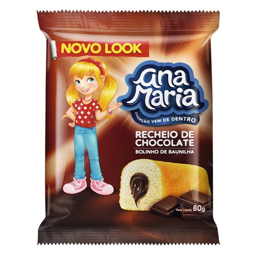 Bolinho Ana Maria Chocolate 80g