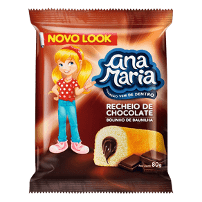 Bolinho Ana Maria Chocolate 80g