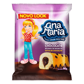 Bolinho Ana Maria Gotas de Chocolate 80g