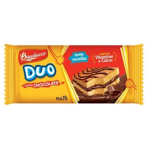 Bolinho de Chocolate Duo Bauducco 27g