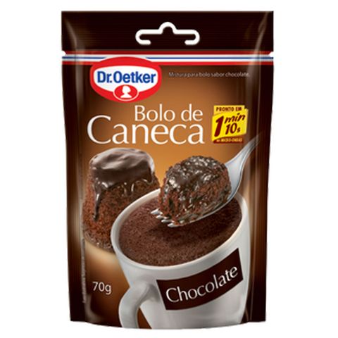 Bolo de Caneca Chocolate 70g - Dr Oetker