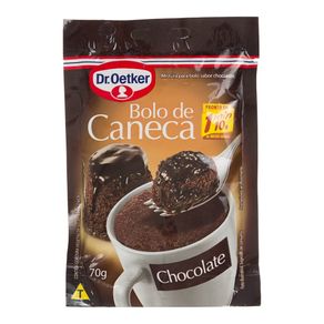 Bolo de Caneca Chocolate Oetker 70g