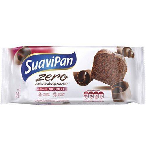 Bolo Zero Açúcar Chocolate 250g Suavipan