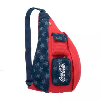 Bolsa Coca-Cola American Flag Vermelho/Azul T Un