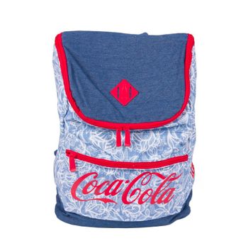 Bolsa Coca-Cola de Costas Lace Azul T Un