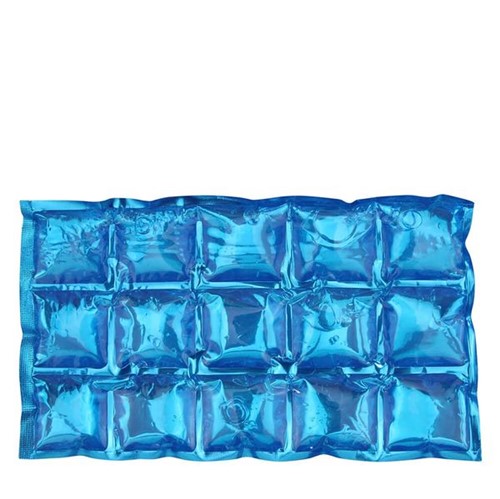 Bolsa de Gelo Artificial Flexível Azul 15X25CM - 33508
