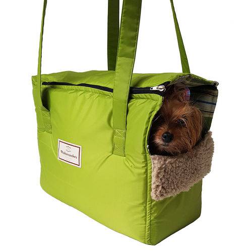 Bolsa de Transporte para Cachorro Camping Verde