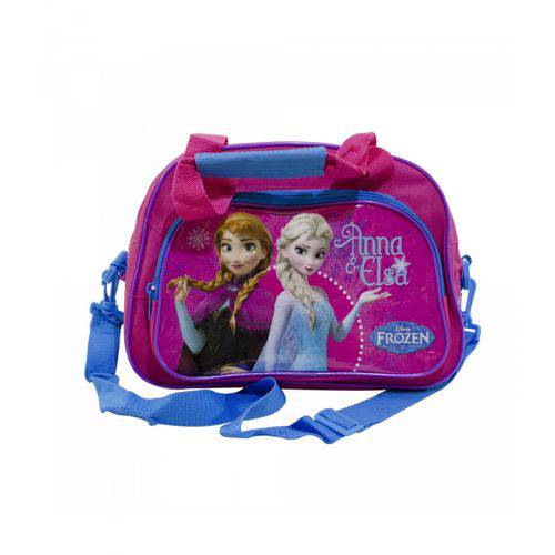 Bolsa de Viagem Rosa Anna & Elsa Frozen - Disney