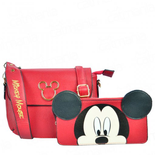 Bolsa Disney Mickey New Classic com Necessarie BMK78338