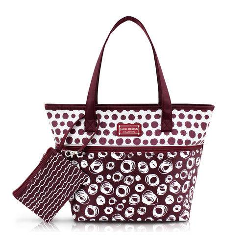 Bolsa Feminina com Porta Moeda Pop Art - Jacki Design