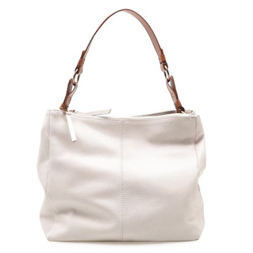 Bolsa Feminina Shoulder Bag Couro - Floater White UN