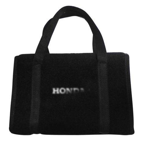 Bolsa Ferramentas Carpete Preto Velcro - Emblema Honda
