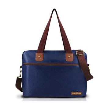 Bolsa Jacki Design para Trabalho Masculina Ahl17207-Az-Mr Azul/Marrom T Un