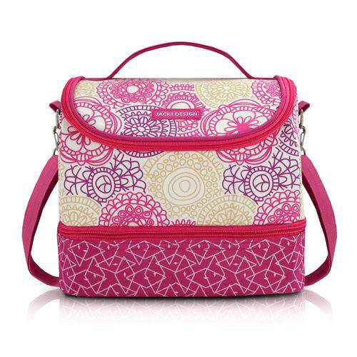 Bolsa Jacki Design Térmica com 2 Compartimentos Pink