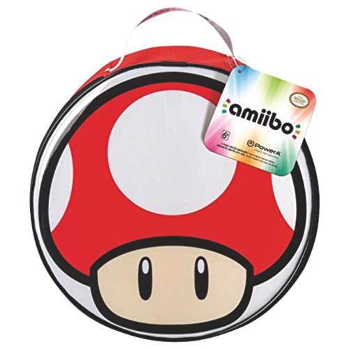 Bolsa Mushroom Storage Case Amiibo - Wii U
