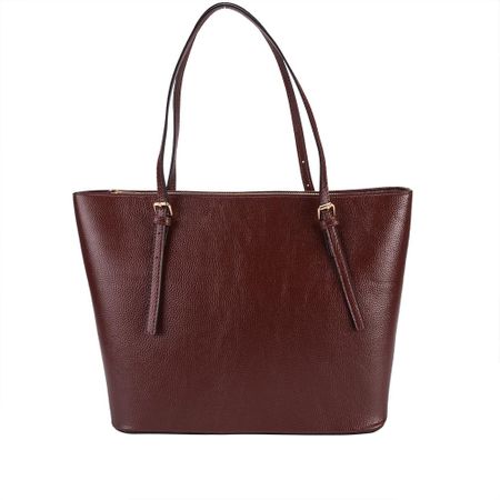 Bolsa Shopping Bag STZ Detalhe em Fivela Marrom -